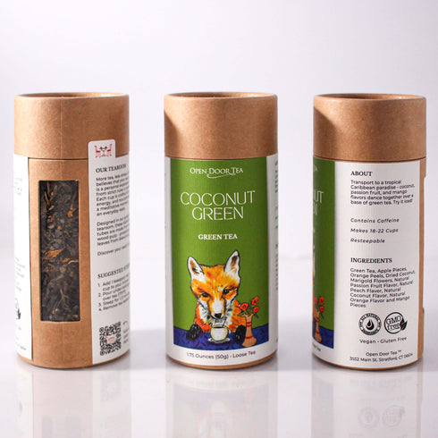 Coconut Green - Open Door Tea CT